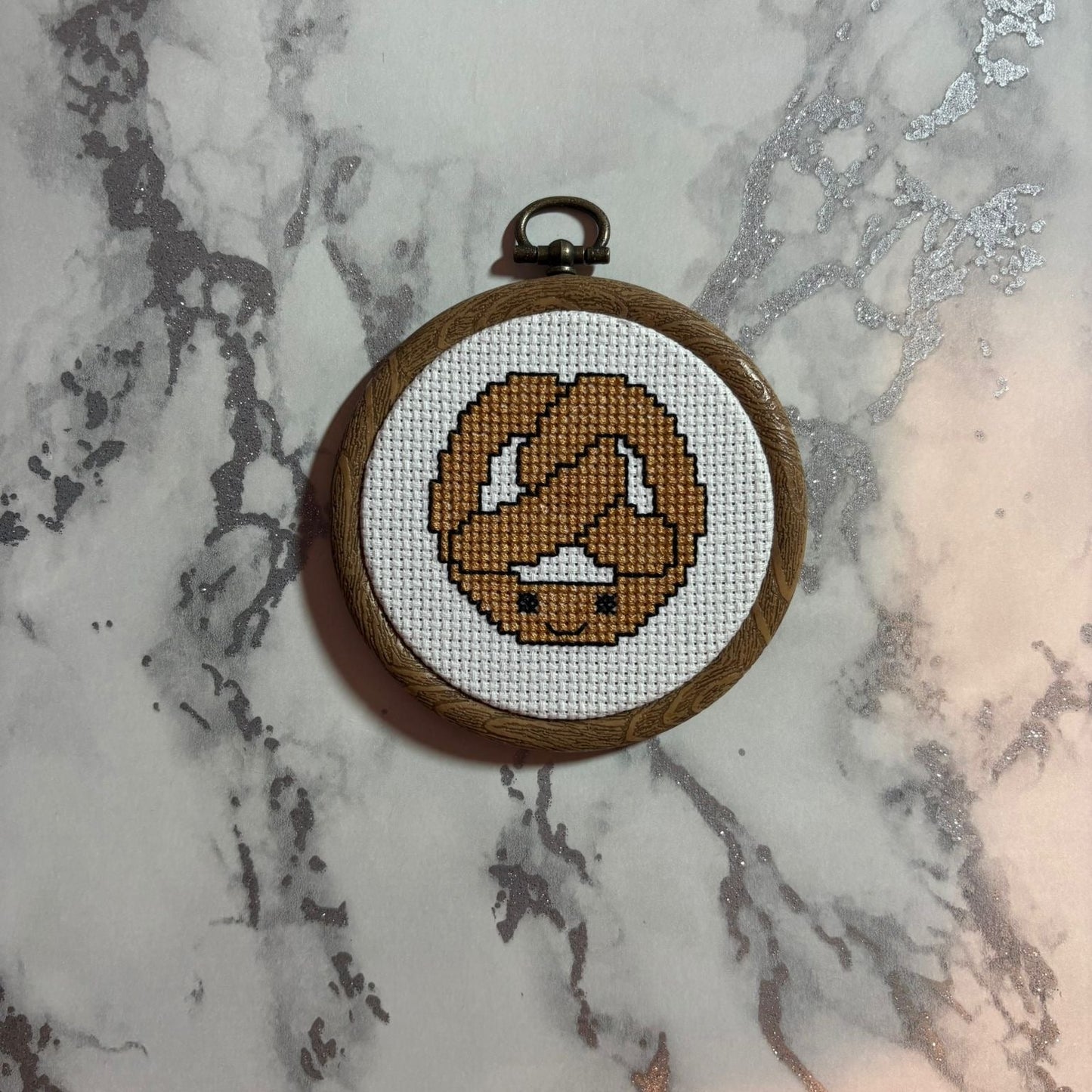 Pretzel Cross Stitch Pattern