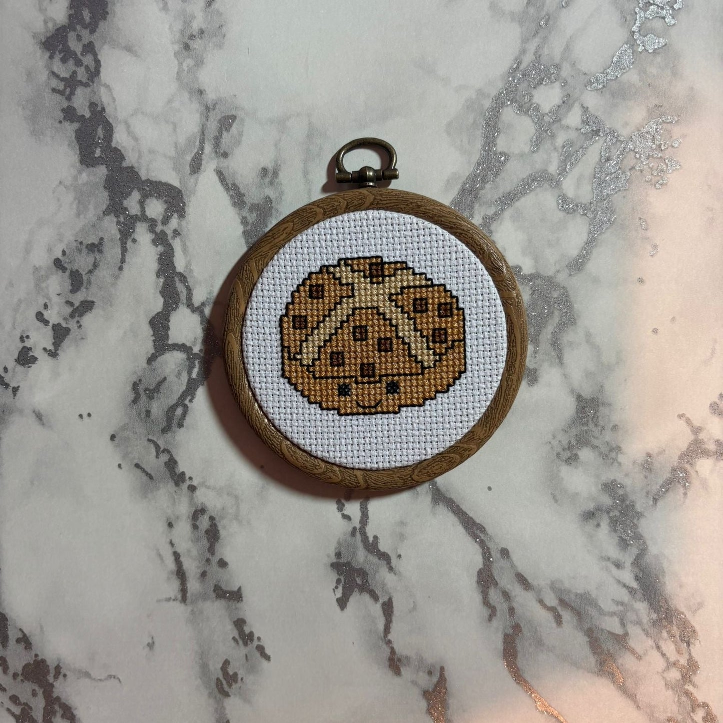 Hot Cross Bun Cross Stitch Pattern