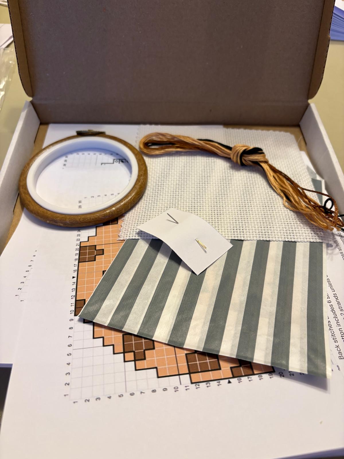 Cookie Cross Stitch Kit