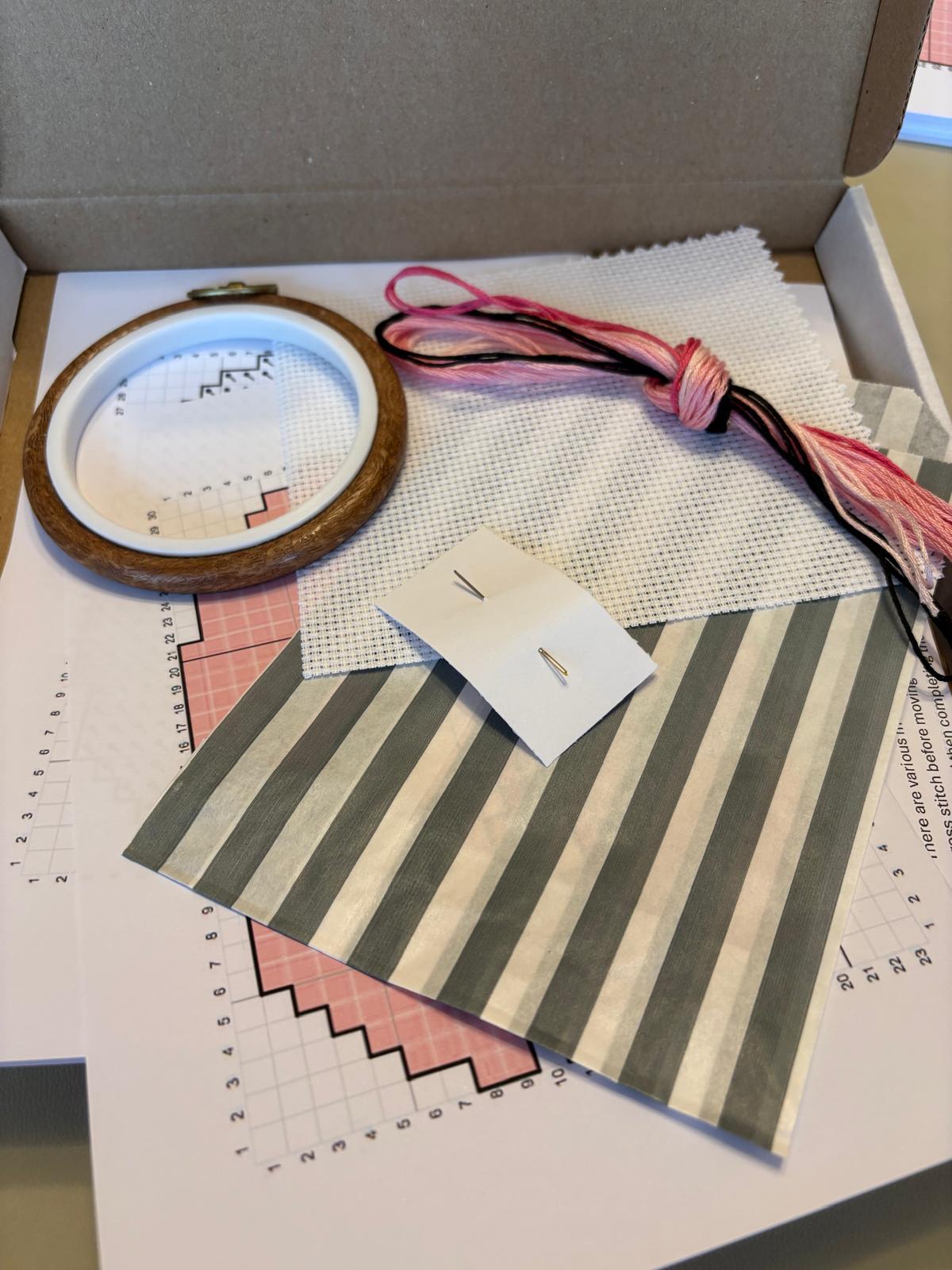 Macaron Cross Stitch Kit