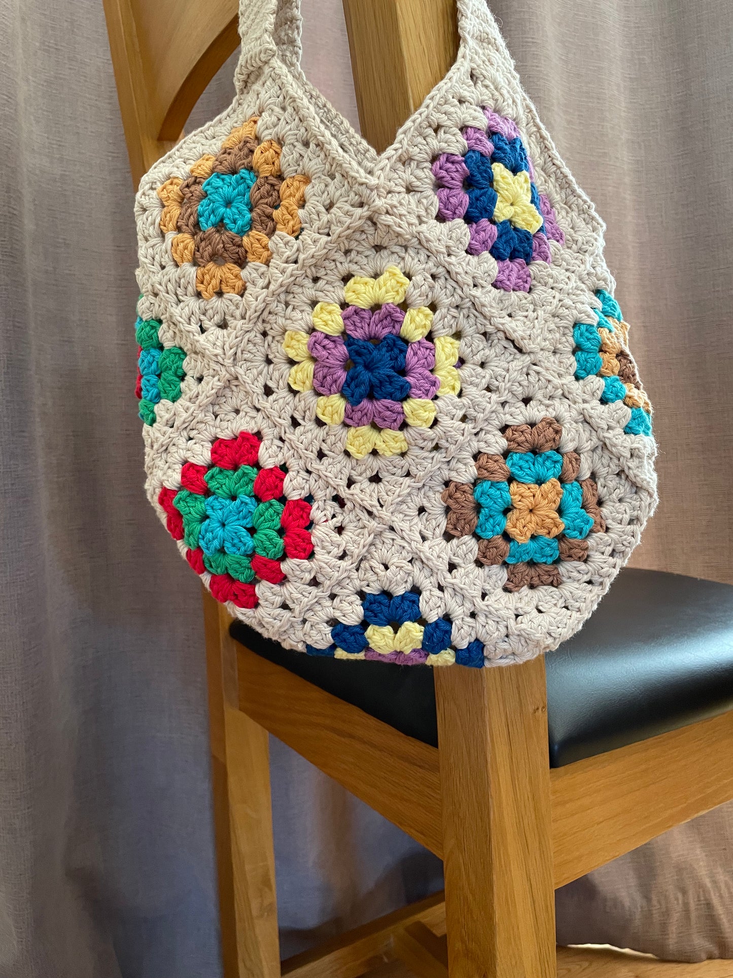 Grannie Square Tote Bag