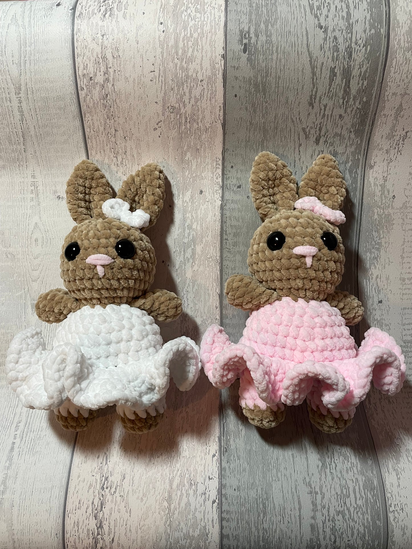 Crocheted Baby Girl Bunny