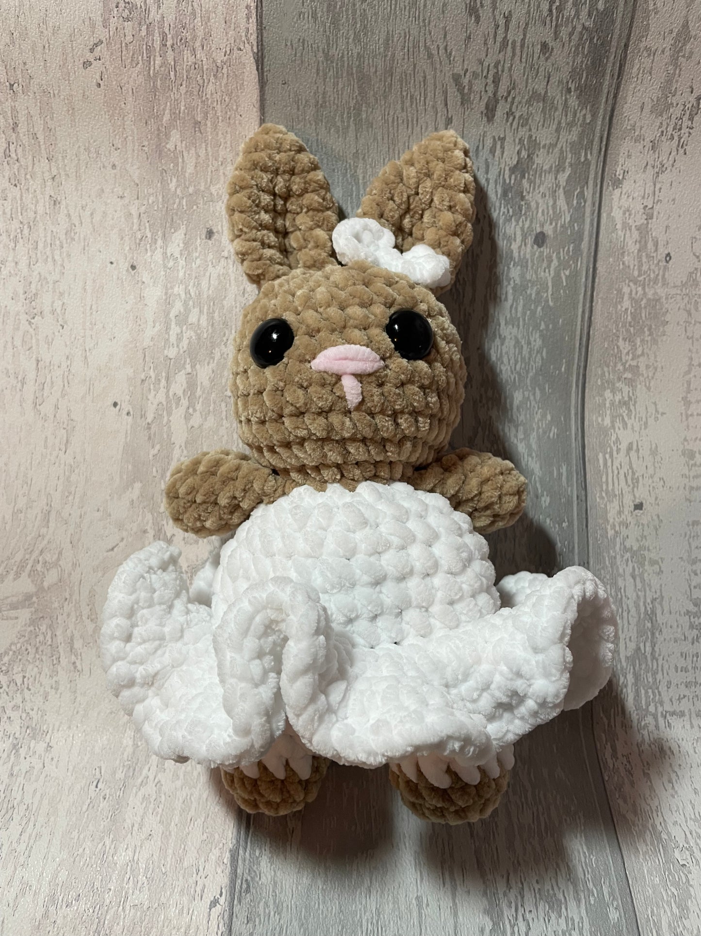 Crocheted Baby Girl Bunny