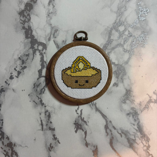 Lemon Tart Cross Stitch Pattern