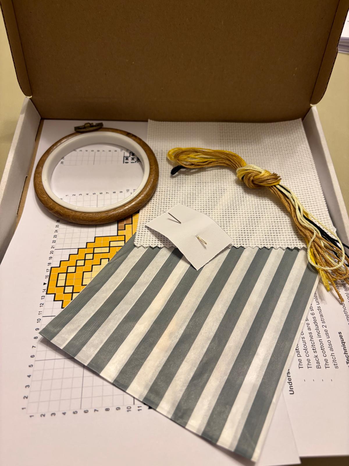 Lemon Tart Cross Stitch Kit