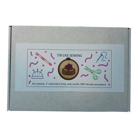 Berry Tart Cross Stitch Kit