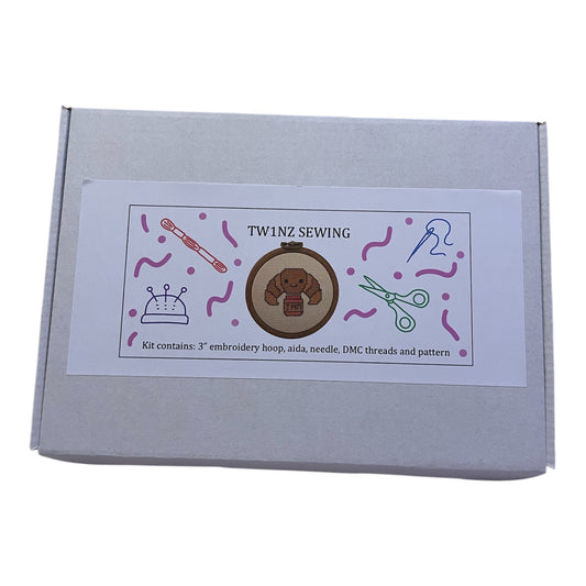 Croissant Cross Stitch Kit