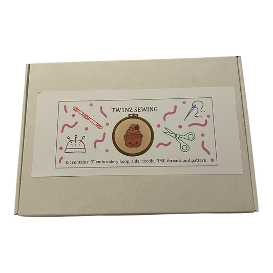 Cupcake Cross Stitch Kit