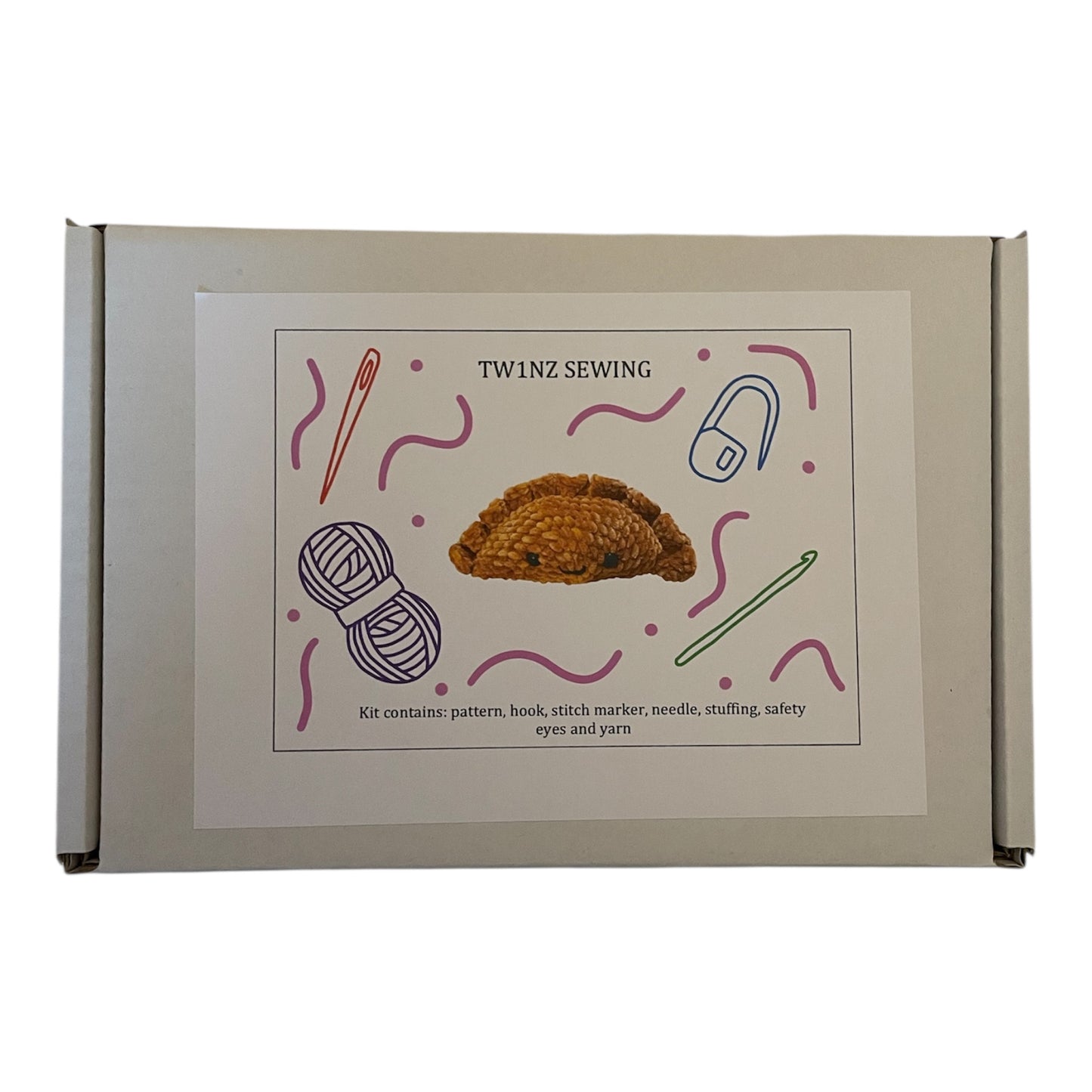 Cornish Pasty Crochet Kit