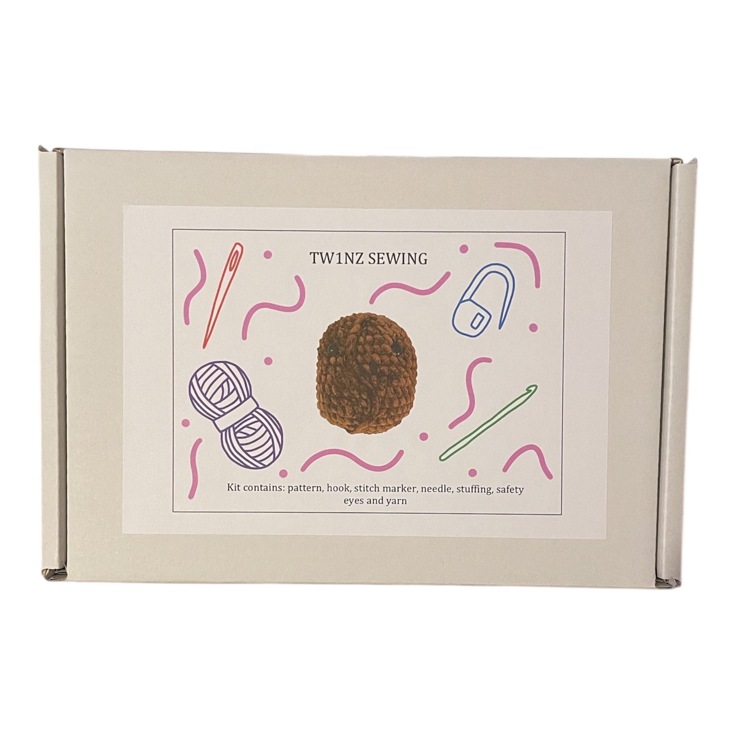 Coffee Bean Crochet Kit