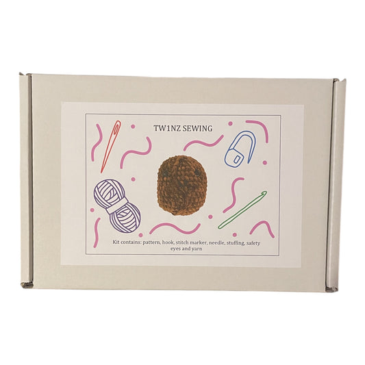 Coffee Bean Crochet Kit