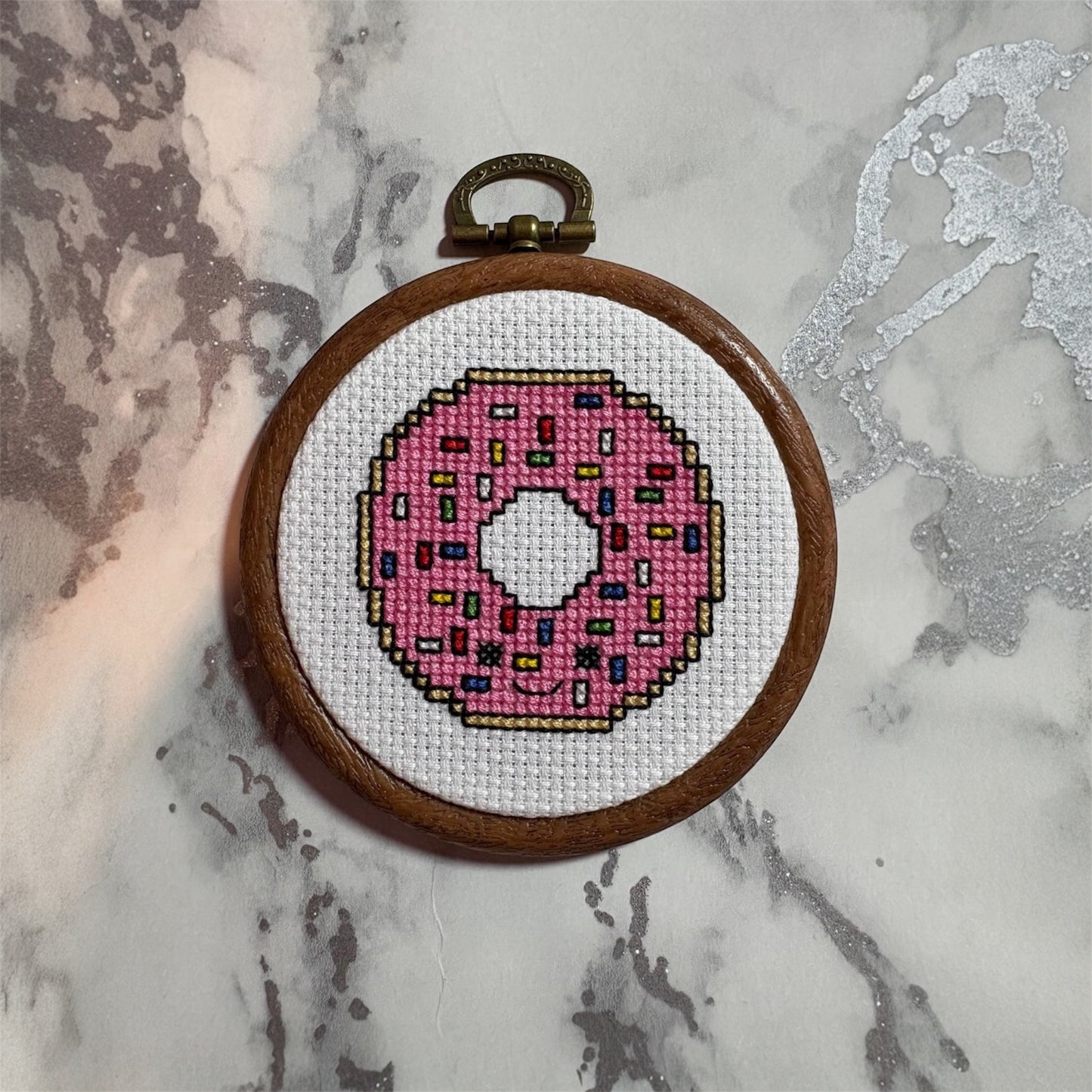 Donut Cross Stitch Pattern