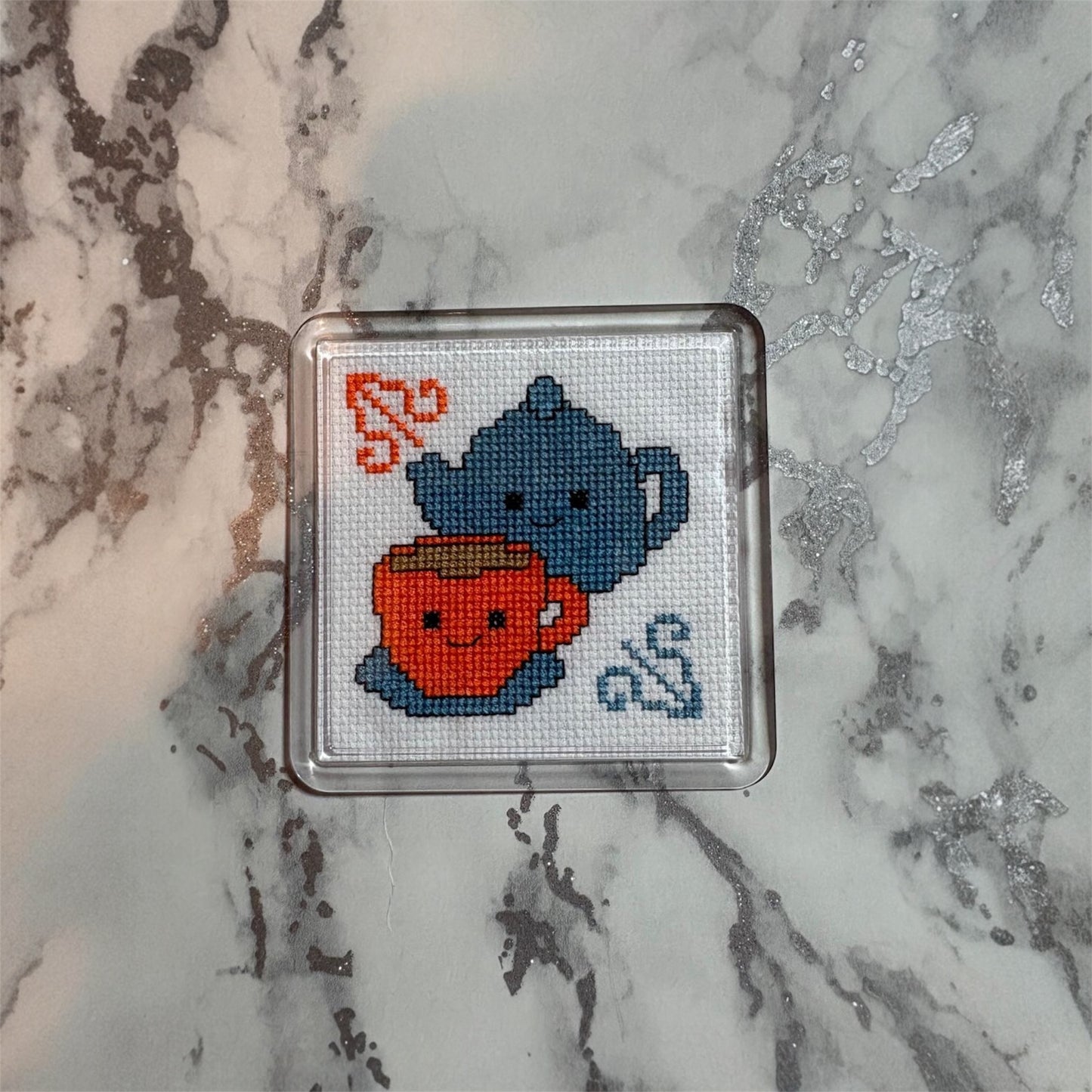 Tea Cross Stitch Pattern