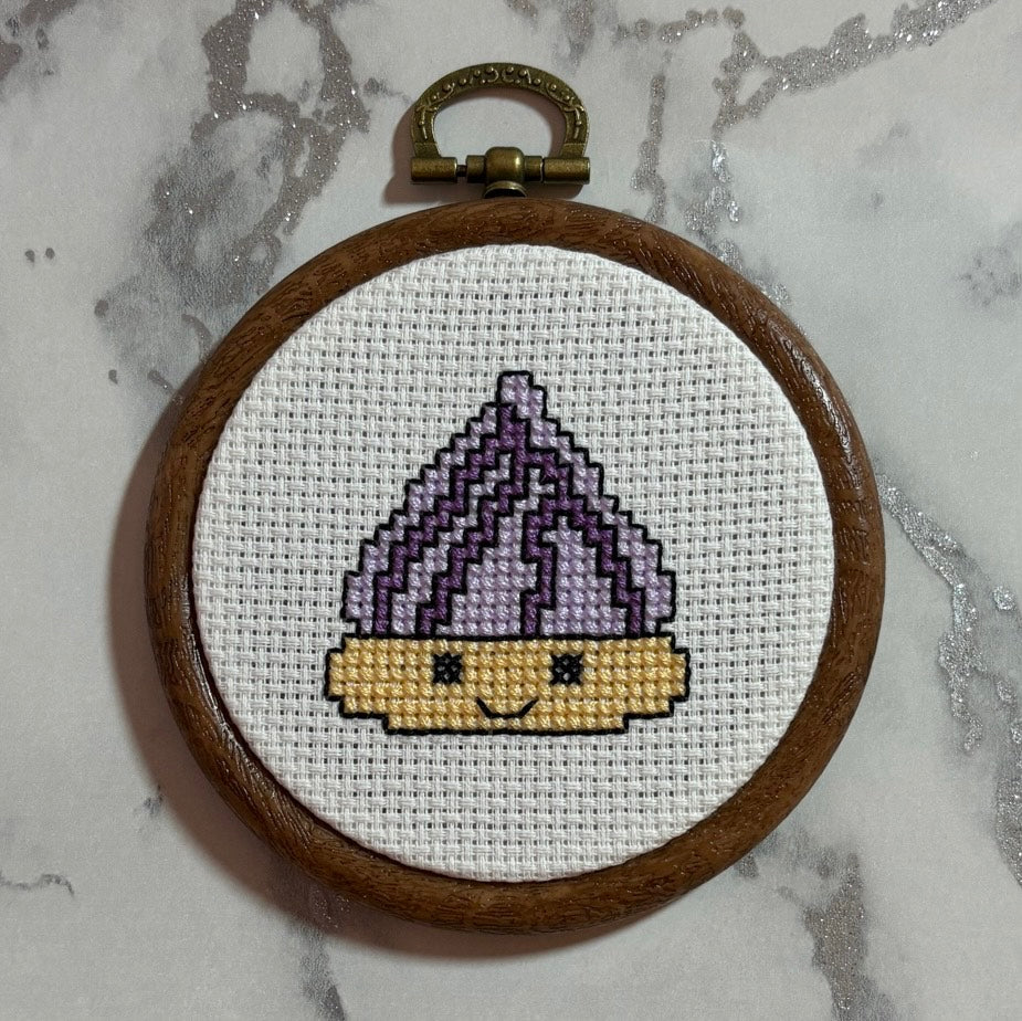 Iced Gem Cross Stitch Pattern