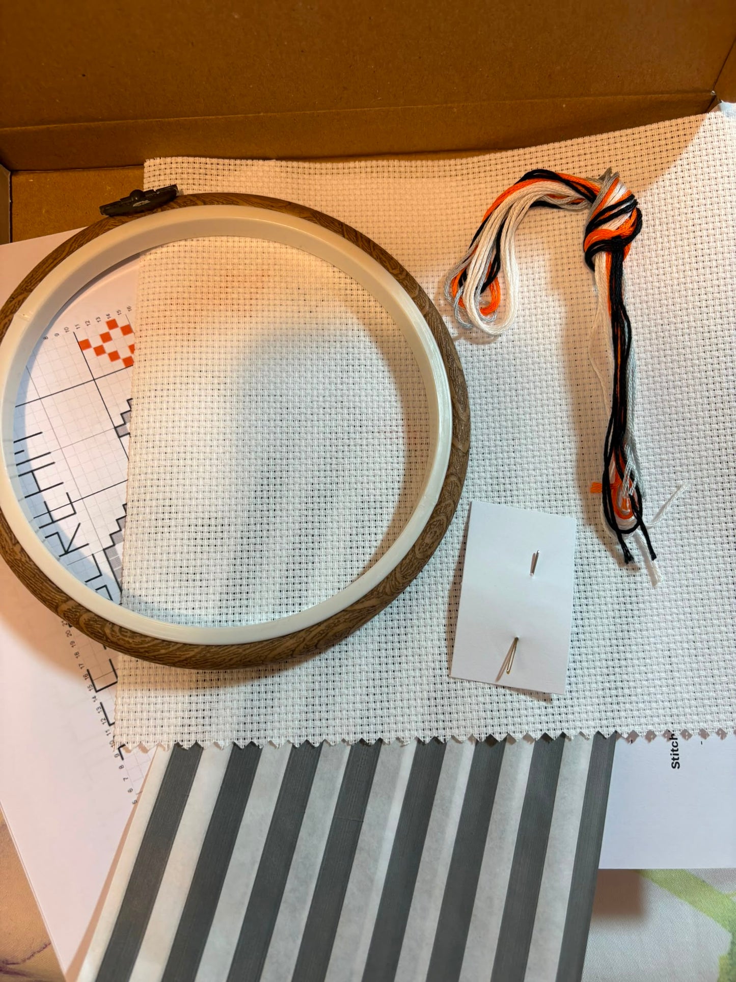 Ice Scream Cross Stitch Kit