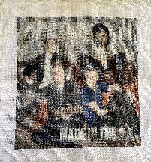 Completed Cross Stitch Art