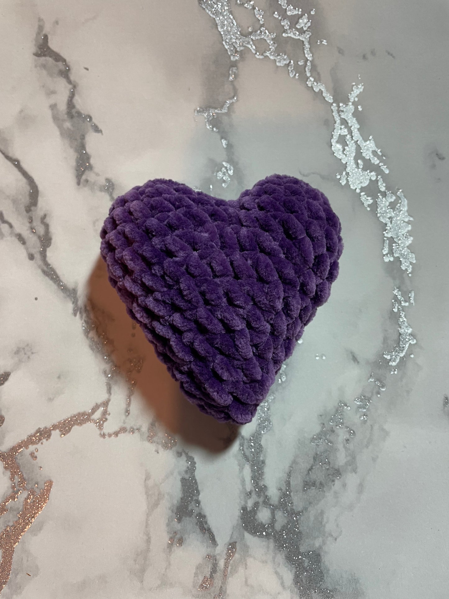 Crocheted Love Heart